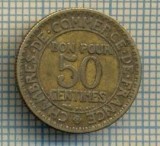 9284 MONEDA- FRANTA - 50 CENTIMES -anul 1922 -starea care se vede