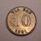 Suedia 10 Ore 1881 Superba