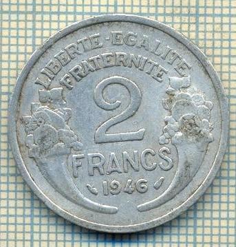 9203 MONEDA- FRANTA - 2 FRANCS -anul 1946 - starea ce se vede foto