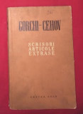 Scrisori, articole, extrase / Gorki si Cehov