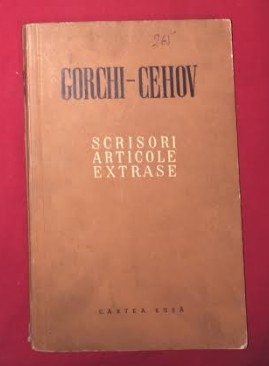 Scrisori, articole, extrase / Gorki si Cehov foto