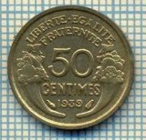 9242 MONEDA- FRANTA - 50 CENTIMES -anul 1939 -starea care se vede, Europa