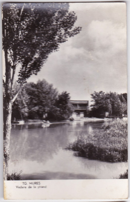 B63 RPR CP circulata 1963 Targu Mures Vedere de la strand