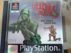 vand jocuri ps1 colectie, ARMY MEN 3D, playstation 1 foto