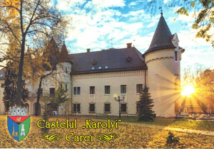 Carte postala CP SM026 Carei - Castelul Karolyi - necirculata