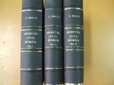 C. Nacu Dreptul civil roman ruman 3 volume Bucuresti 1901 - 1903 005