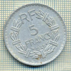 9199 MONEDA- FRANTA - 5 FRANCS -anul 1949 - starea ce se vede