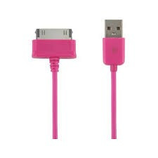 4World cablu USB 2.0 pt Galaxy Tab transfer/incarcare 1.0m roz foto