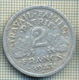 9216 MONEDA- FRANTA - 2 FRANCS -anul 1943 -GUVERN VICHY - starea care se vede, Europa