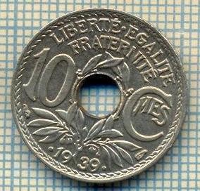 9184 MONEDA- FRANTA - 10 CENTIMES -anul 1939 - starea ce se vede foto