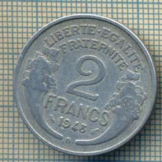 9211 MONEDA- FRANTA - 2 FRANCS -anul 1948 B - starea care se vede