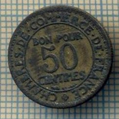 9285 MONEDA- FRANTA - 50 CENTIMES -anul 1922 -starea care se vede