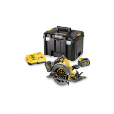 Ferastrau circular fara ghidaj cu 2 acumulatori si statie de incarcare DeWalt DCS576T2, 54V, 6.0Ah foto