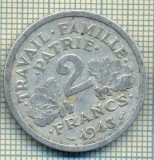 9215 MONEDA- FRANTA - 2 FRANCS -anul 1943 -GUVERN VICHY - starea care se vede, Europa