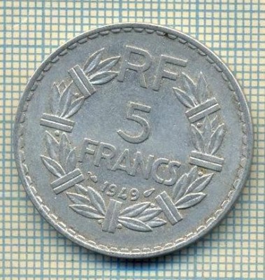 9197 MONEDA- FRANTA - 5 FRANCS -anul 1949 - starea ce se vede foto