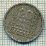 9296 MONEDA- ALGERIA COLONIE - 20 FRANCS -anul 1949 -starea care se vede