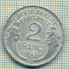 9209 MONEDA- FRANTA - 2 FRANCS -anul 1947 B - starea care se vede