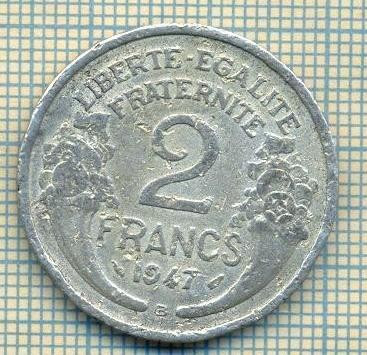 9209 MONEDA- FRANTA - 2 FRANCS -anul 1947 B - starea care se vede foto