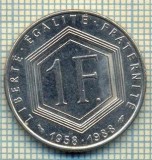 9259 MONEDA- FRANTA - 1 FRANC -anul 1958-1988 -starea care se vede