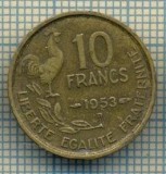 9281 MONEDA- FRANTA - 10 FRANCS -anul 1953 B -starea care se vede, Europa