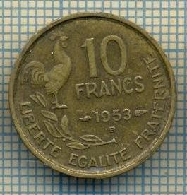 9281 MONEDA- FRANTA - 10 FRANCS -anul 1953 B -starea care se vede