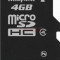 Kingston Card microSDHC 4GB (Class 4) SDC4/4GBSP