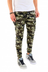 Pantaloni camuflaj - COLECTIE NOUA - pantaloni barbati - 7866 G3-4 foto