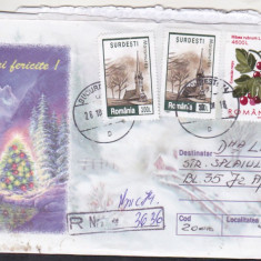 bnk fil Romania intreg postal circulat 2001 - Sarbatori fericite