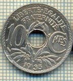 9171 MONEDA- FRANTA - 10 CENTIMES -anul 1935 - starea ce se vede