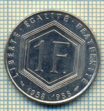 9258 MONEDA- FRANTA - 1 FRANC -anul 1958-1988 -starea care se vede
