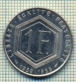 9258 MONEDA- FRANTA - 1 FRANC -anul 1958-1988 -starea care se vede, Europa