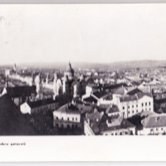 B59 RPR CP circulata 1961 Targu Mures vedere generala orasul vechi fara blocuri