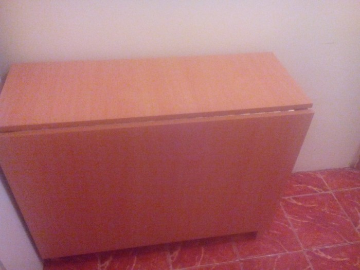 Masa Rabatabila Cu 4 Scaune Set Cucina 4 Persoane Cires Dedeman