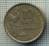 9269 MONEDA- FRANTA - 10 FRANCS -anul 1955 -starea care se vede, Europa