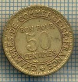 9291 MONEDA- FRANTA - 50 CENTIMES -anul 1924 -starea care se vede, Europa