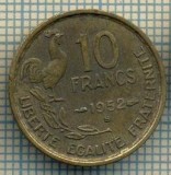 9282 MONEDA- FRANTA - 10 FRANCS -anul 1952 B -starea care se vede, Europa