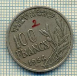 9297 MONEDA- FRANTA - 100 FRANCS -anul 1954 B -starea care se vede, Europa