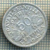 9224 MONEDA- FRANTA - 50 CENTIMES -anul 1942- GUVERN VICHY-starea care se vede, Europa