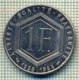 9257 MONEDA- FRANTA - 1 FRANC -anul 1958-1988 -starea care se vede, Europa