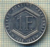 9256 MONEDA- FRANTA - 1 FRANC -anul 1958-1988 -starea care se vede