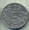 9212 MONEDA- FRANTA - 25 CENTIMES -anul 1904 - starea care se vede, Europa