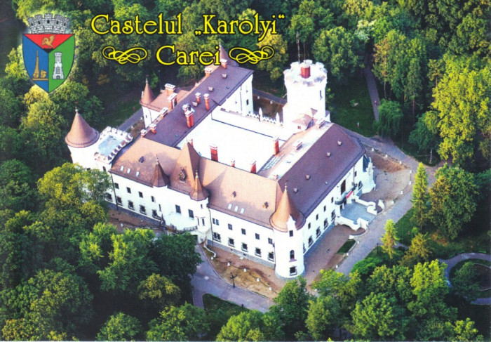 Carte postala CP SM025 Carei - Castelul Karolyi - necirculata