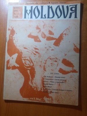 revista moldova anul 1,nr. 2-3 iunie 1990 iasi-revista de cultura foto