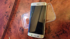 Samsung Galaxy S6 edge Gold, 64GB, stare f. buna, liber de retea foto