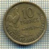 9266 MONEDA- FRANTA - 10 FRANCS -anul 1957 -starea care se vede