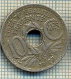 9172 MONEDA- FRANTA - 10 CENTIMES -anul 1927 - starea ce se vede, Europa