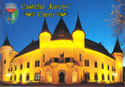 Carte postala CP SM027 Carei - Castelul Karolyi - necirculata foto