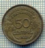 9250 MONEDA- FRANTA - 50 CENTIMES -anul 1932 -starea care se vede, Europa
