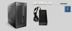 ASRock DESKMINI 110/B/BB, H110M-STX, DDR4-2133, M.2, HDMI, D-Sub, DP, mSTX foto