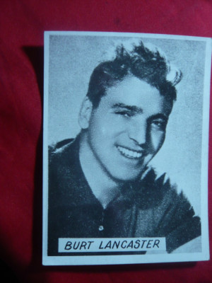 Fotografie a Actorului Burt Lancaster dim.= 8,5x11,5 cm foto